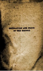 POPULATION AND PEACE IN THE PACIFIC