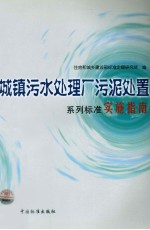 城镇污水处理厂污泥处置系列标准实施指南