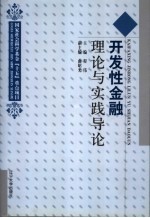 开发性金融理论与实践导论
