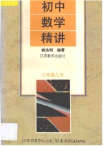 初中数学精讲三年级几何