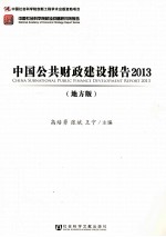 中国公共财政建设报告 2013 地方版