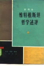 维特根斯坦哲学述评