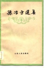 孙冶方选集