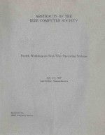 ABSTRACTS OF THE IEEE COMPUTER SOCIETY