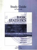 STUDY GUIDE FOR USE WITH BASIC STATISTICS FOR BUSINESS AND ECONOMICS