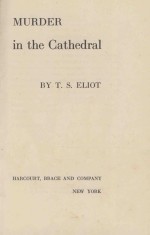 MURDER IN THE CATHEDRAL