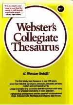 WEBSTER’S COLLEGIATE THESAURUS