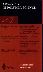147 ADVANCES IN POLYMER SCIENCE