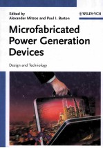 Microfabricated Power Generation Devices