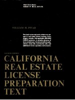 CALIFORNIA REAL ESTATE LICENSE PREPARATION TEXT 4th Edition