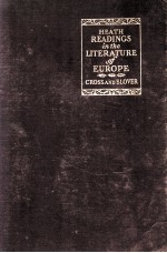 HEATH READINGS IN THE LITERATURE OF EUROPE