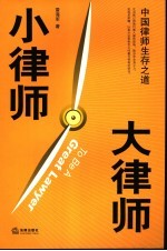 小律师 大律师 中国律师生存之道