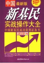 中国新基民实战操作大全 最新版