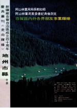 新疆维吾尔自治区成立四十周年庆丛刊《走向辉煌》 地州市县 上 分册