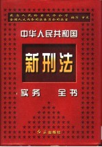 中华人民共和国新刑法实务全书