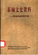 漳州芗城文史资料 第13辑 总第31辑：《芗城寺庙宫观》专辑