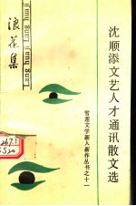 浪花集:沈顺添文艺人才通讯散文选