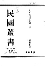 世界文化使大纲 上