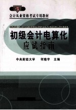 会计从业资格考试专用教材 初级会计电算化应试指南 2011
