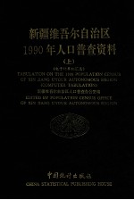 新疆维吾尔自治区1990年人口普查资料 上 电子计算机汇总