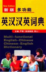 新版多功能英汉汉英词典