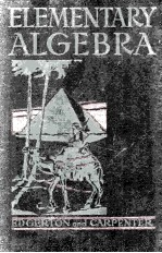 ELEMENTARY ALGEBRA