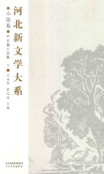 河北新文学大系 小说卷 中长篇小说集 下