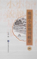 晚清小说期刊辑存 第19册