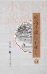 晚清小说期刊辑存 第13册