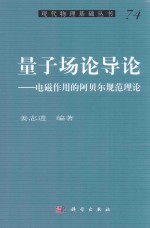 量子场论导论 电磁作用的阿贝尔规范理论