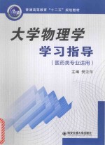 大学物理学学习指导 医药类专业适用