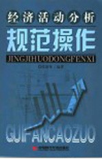 经济活动分析规范操作
