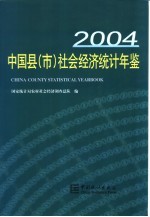中国县(市)社会经济统计年鉴 2004