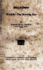 WYCLIFFE: THE MORNING STAR