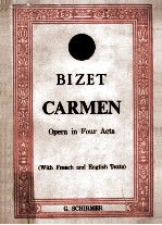 Carmen : opera in four acts