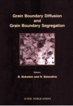 Grain Boundary Diffusion and Grain Boundary Segregation