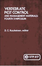 VERTEBRATE PEST CONTROL AND MANAGEMENT MATERIALS:FOURTH SYMPOSIUM