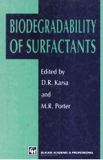 Biodegradability of Surfactants