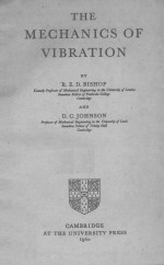 THE MECHANICS OF VIBRATION
