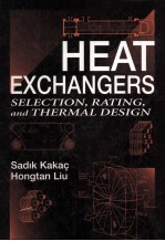 HEAT EXCHANGERS SELECTION，RATING，AND THERMAL DESIGN
