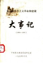 东山县社会主义革命和建设大事记 1949-1990