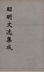 昭明文选集成 29