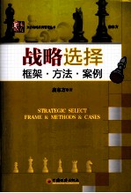 战略选择 框架·方法·案例