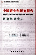 中国青少年研究报告 中国青少年研究中心10年 1991-2001 科研成果精选 调研数据卷 上