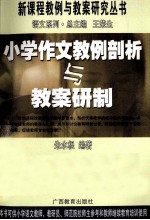 小学作文教例剖析与教案研制