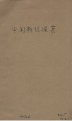 中国新侦探案