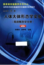 人体大体形态学实验 局部解剖学分册 第2版