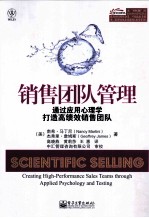 销售团队管理 通过应用心理学打造高绩效销售团队