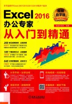 Excel2016办公专家从入门到精通 视频自学版