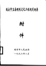 瑞安市玉海明珠文化工程规划纲要 附件